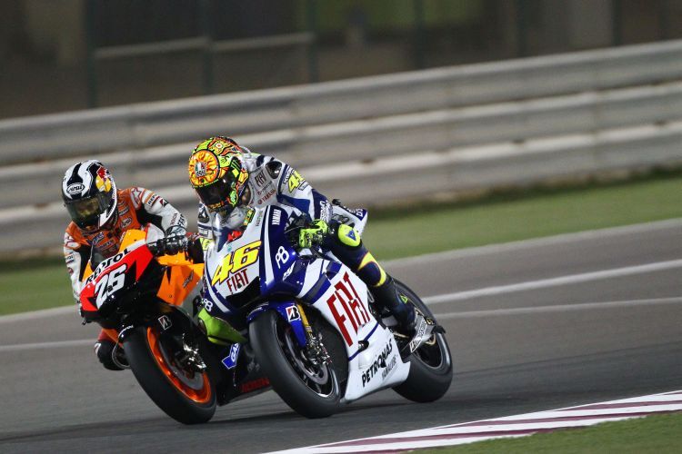 Pedrosa (26), Rossi: Wer wird WM-Zweiter?