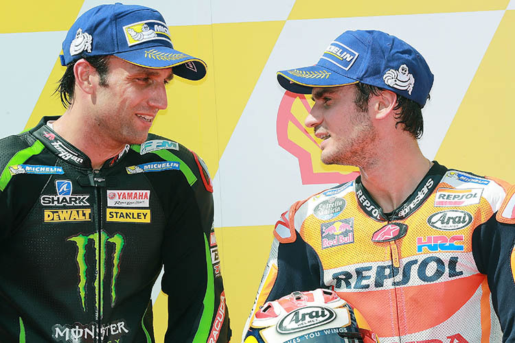 Johann Zarco und Dani Pedrosa