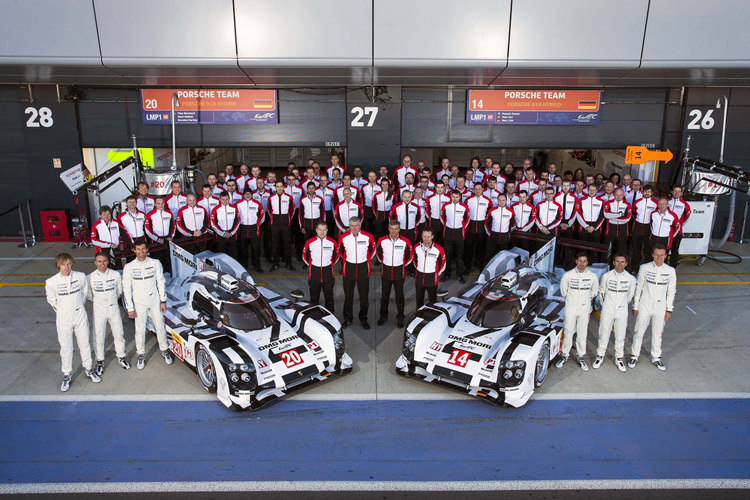 Das Porsche-LMP1-Team