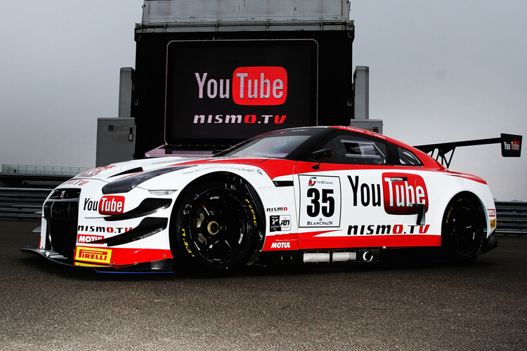 Nissan GT-R im Youtube-Look