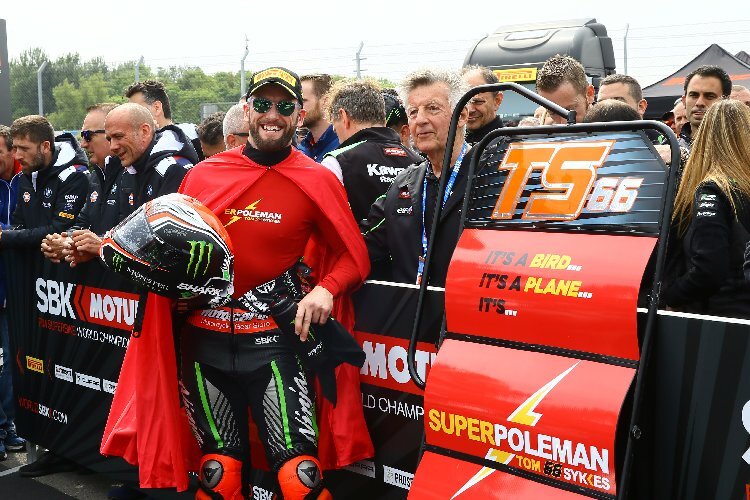 Tom Sykes bei seiner 44. Pole