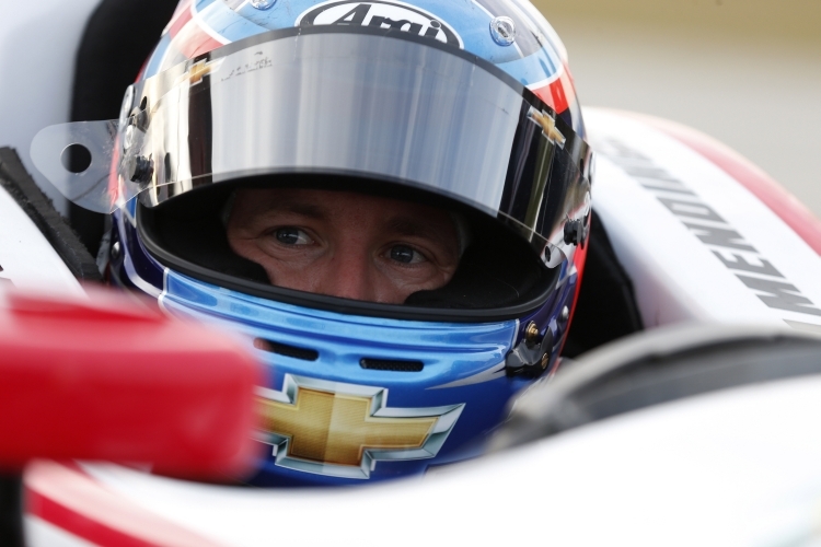 Allmendinger bei Testfahrten in Sebring