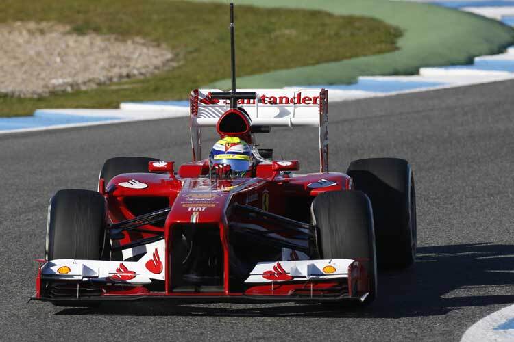 Felipe Massa mit Bestzeit