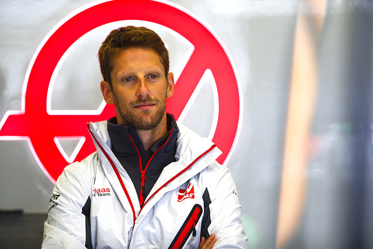 Romain Grosjean ist wenig amüsiert