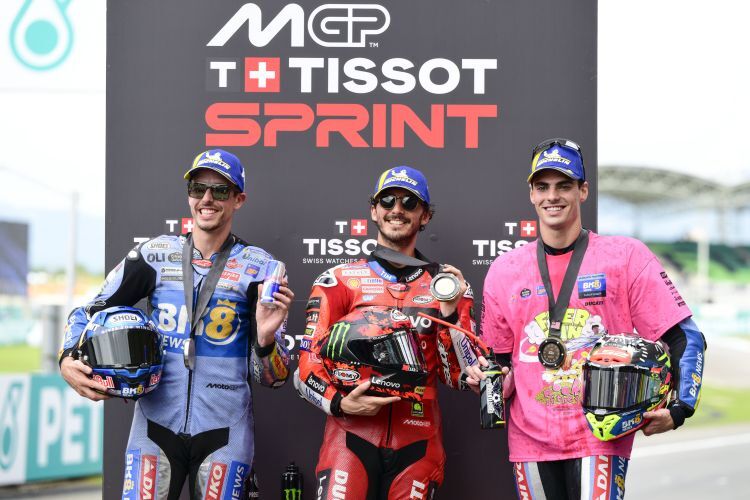 Sprint - Alex Márquez, Francesco Bagnaia & Fermin Aldeguer