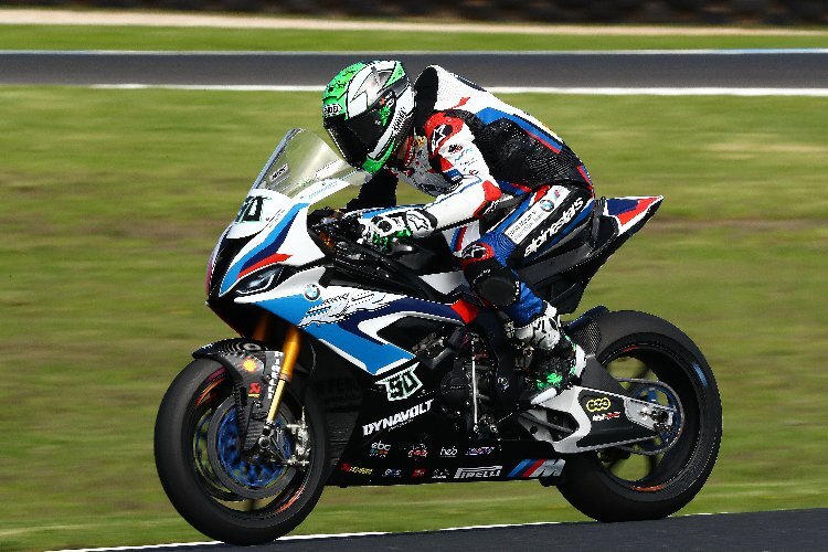 BMW-Pilot Eugene Laverty 