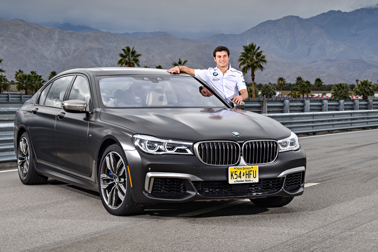 DTM-Piloten stellen neuen BMW M760Li xDrive vor