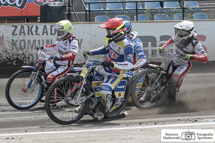 Dimitri Berge und Tobias Busch aus Landshut gegen Mads Hansen und Kamil Brzozowski