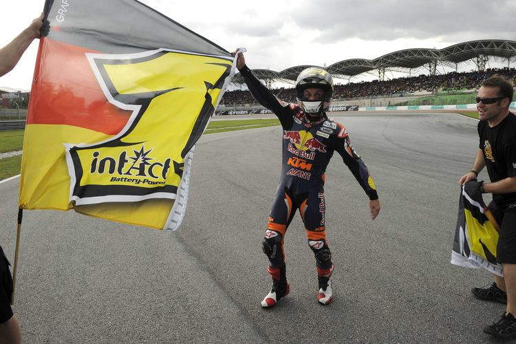 Sandro Cortese jubelte in Sepang