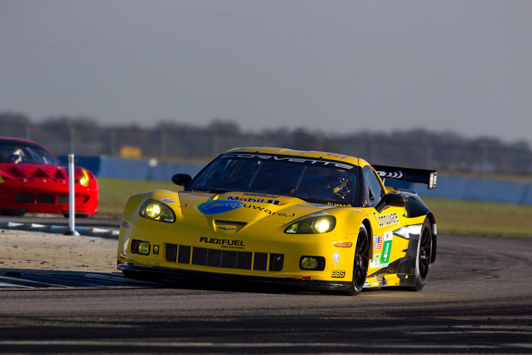 Corvette legte in Sebring vor