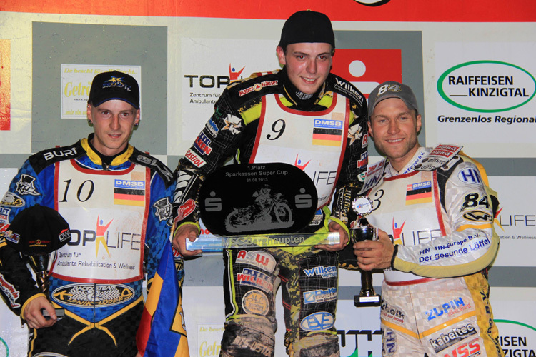 Deutschlands Top-3: Mathias Schultz, Kai Huckenbeck und Martin Smolinski (v.l.)