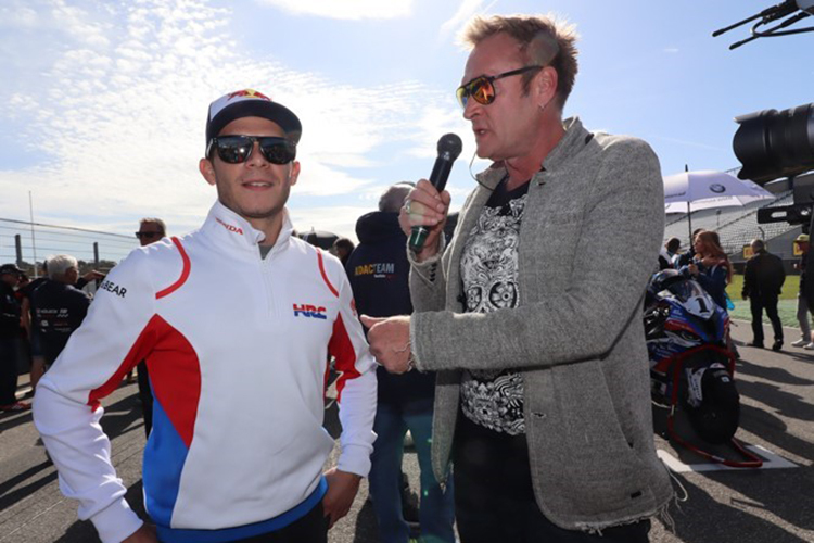 Eddie Mielke (re.) und Stefan Bradl