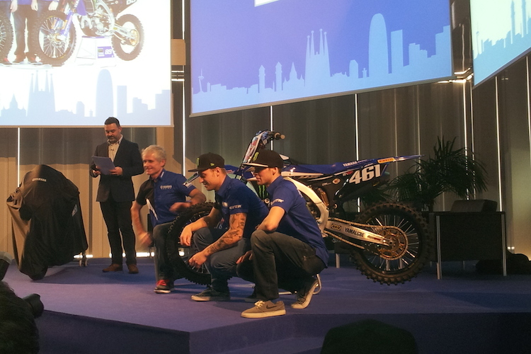 Die MXGP-Teampräsentation von Yamaha