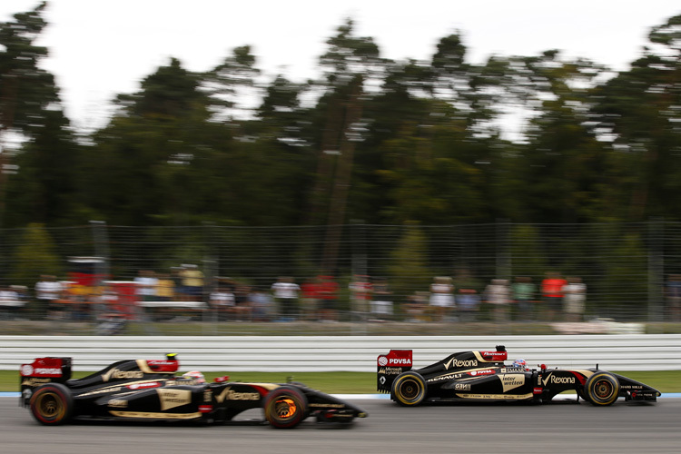 Die beiden Lotus in Hockenheim