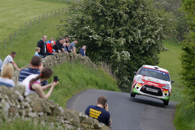 Bei der diesjährigen Jim Clark Rallye ereigneten sich gleich zwei schwere Unfälle