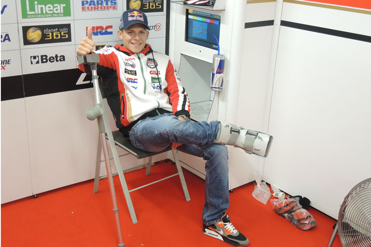 Phillip Island: Stefan Bradl in der LCR-Box