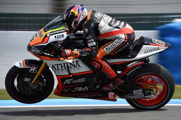 Stefan Bradl beim Montag-Test in Jerez