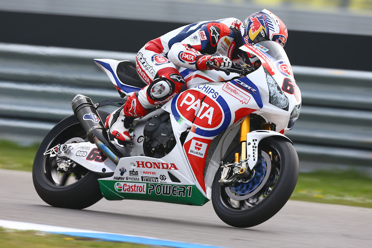 Jonathan Rea ist auch in Imola mit der Honda Fireblade schnell