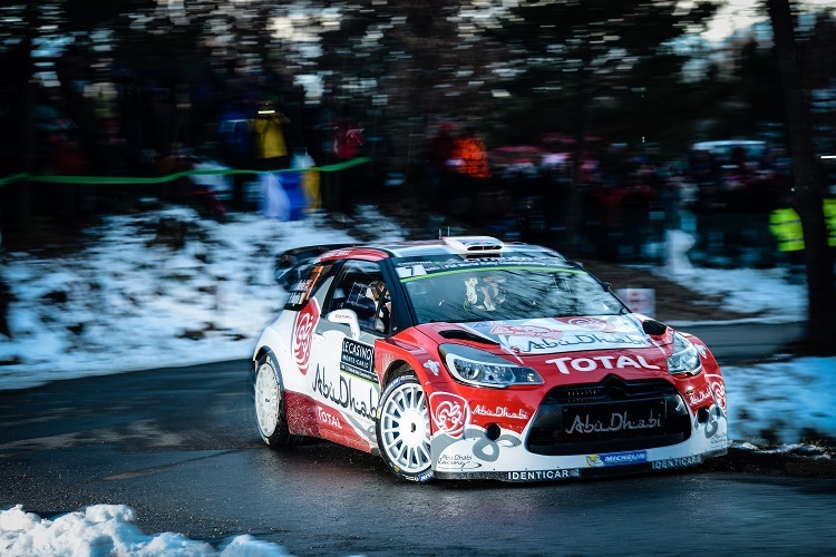 Kris Meeke blieb vorne