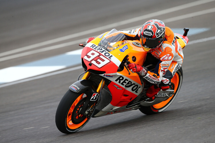 Marc Márquez beeindruckte im Qualifying von Indianapolis