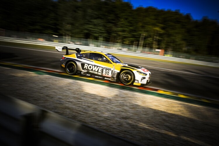 An der Spitze: Der BMW M4 GT3 von Rowe Racing