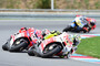 Das Rennen in Brünn: Andrea Iannone (29) vor Dovizioso und Bradl