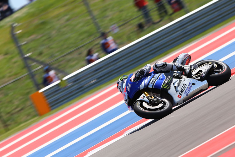 Jorge Lorenzo verlor 1,6 sec auf Márquez