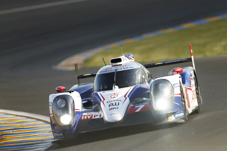 Toyota steht in Le Mans vorläufig auf der Pole