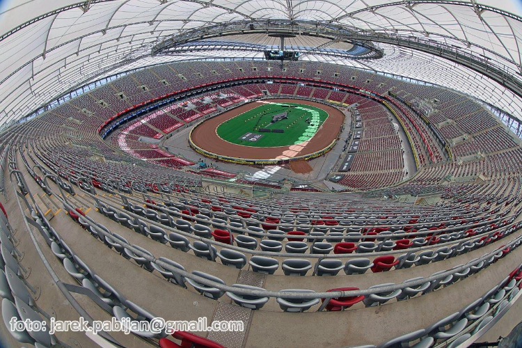 Das polnische Nationalstadion in Warschau