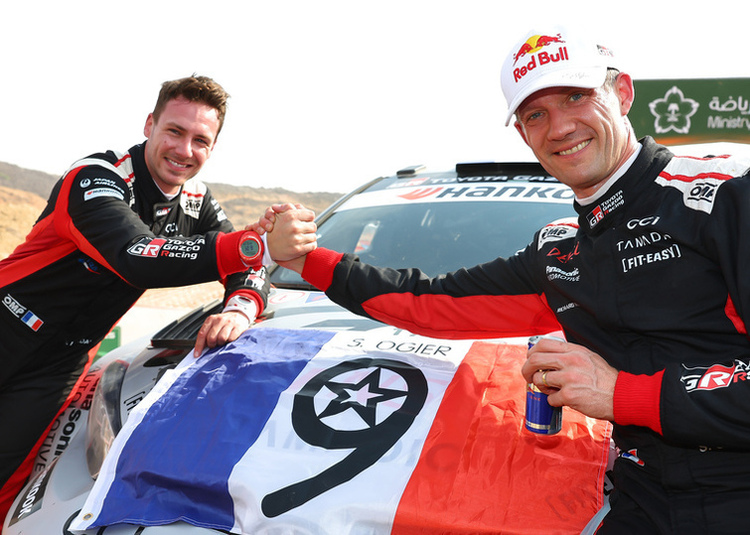 Sebastien Ogier und Vincent Landais auf Toyota auch in 2026 bei der Rallye-WM am Start
