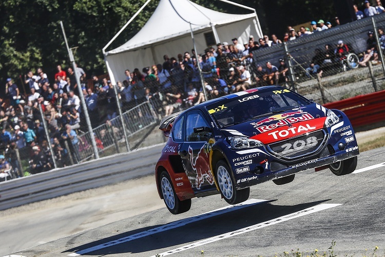 Sébastien Loeb bei seinem Heimspiel