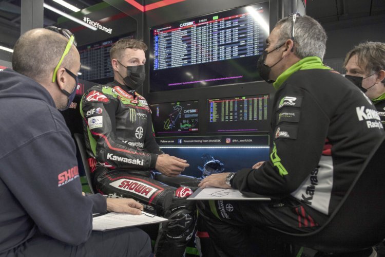 Alle Augen sind auf auf Jonathan Rea gerichtet