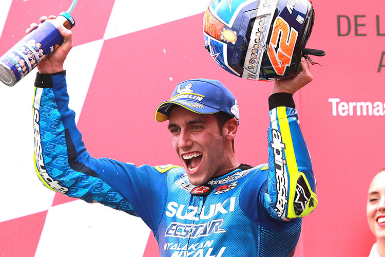 Suzuki-Pilot Alex Rins