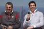 Günter Steiner und Toto Wolff: Man soll nicht alles immer so ernst nehmen
