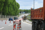 Bauarbeiten in der Tertre Rouge