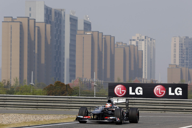 Nico Hülkenberg in Shanghai