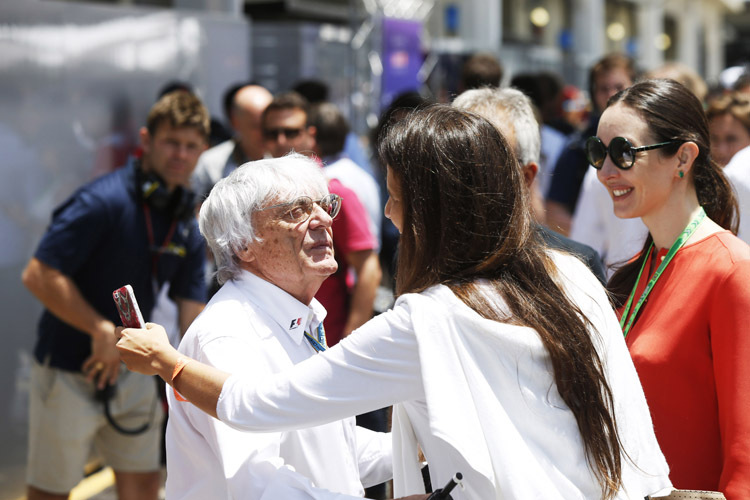 Bernie Ecclestone ist sich sicher: «Wenn jemand mit einem guten Angebot kommt, dann bin ich mir sicher, dass CVC die Rechte verkaufen wird»