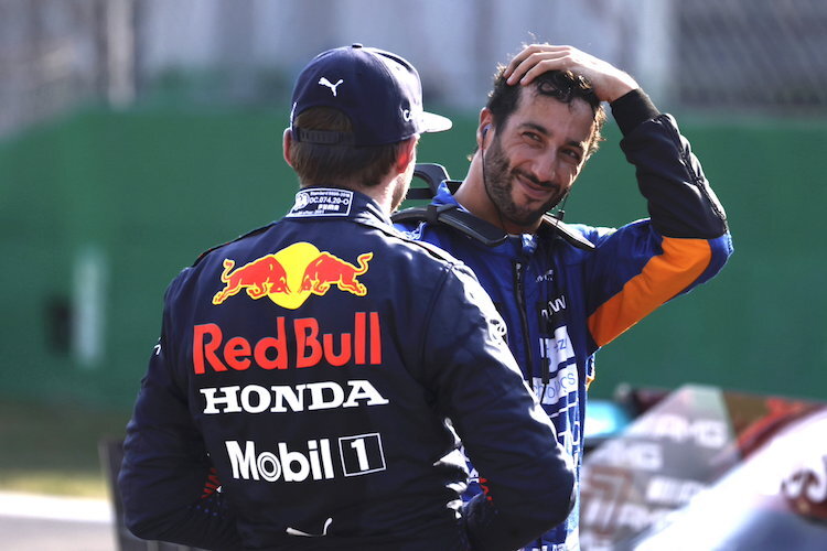 Max Verstappen und Daniel Ricciardo