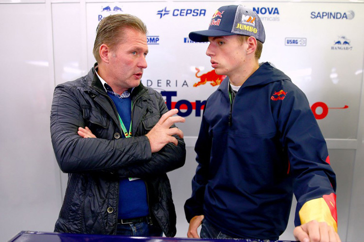 Jos und Max Verstappen