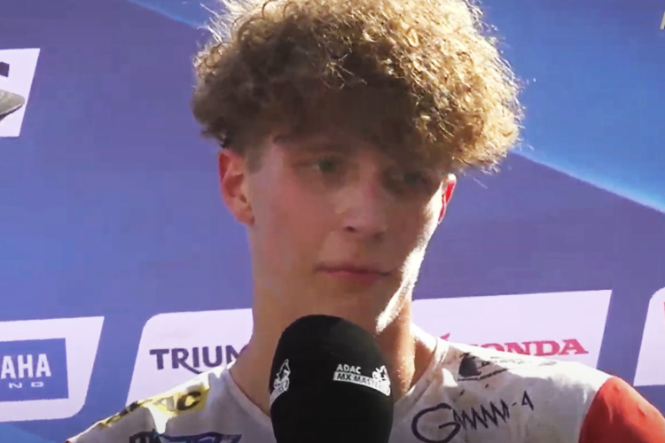 Markuss Kokins gewann den Auftakt des ADAC MX Youngster Cups in Dreetz