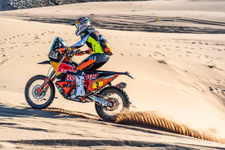 Matthias Walkner: Platz 5 in Saudi-Arabien