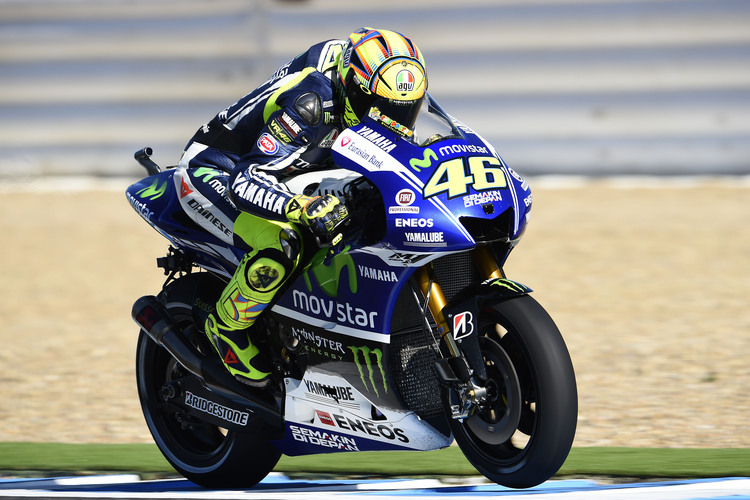 Valentino Rossi: Bisher acht GP-Siege in Jerez