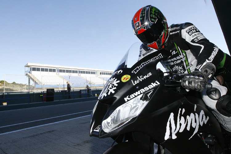 Tom Sykes beim Jerez-Test