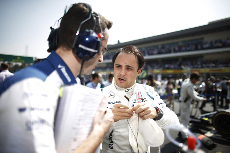 Felipe Massa: «Für mich als Rennfahrer ist der Wettbewerb das Wichtigste»