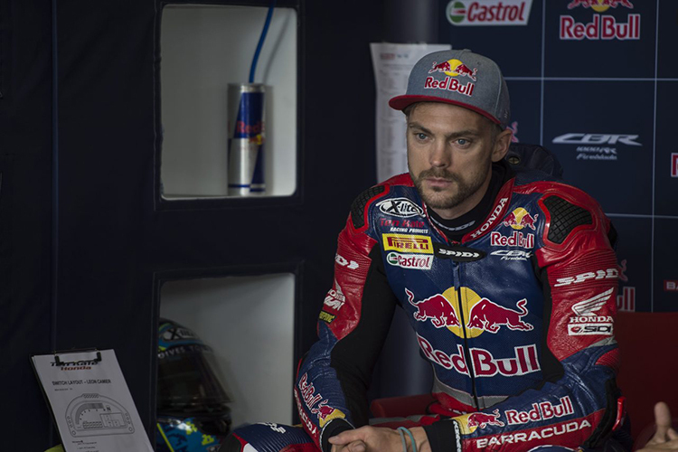 Leon Camier startet für das Honda-Werksteam