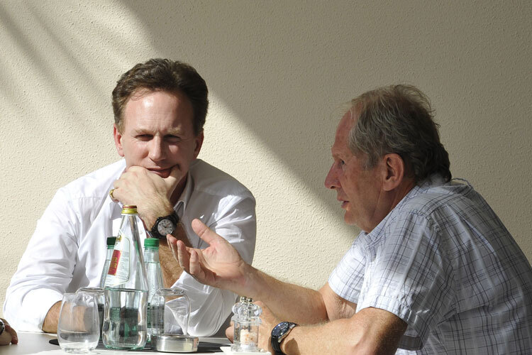 Christian Horner und Helmut Marko geht langsam die Geduld aus