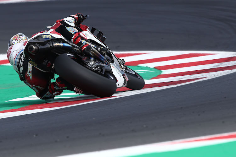 Takaaki Nakagami mit Platz 10 in Misano