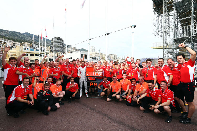 Jules Bianchi wurde in Monaco gefeiert wie ein Sieger