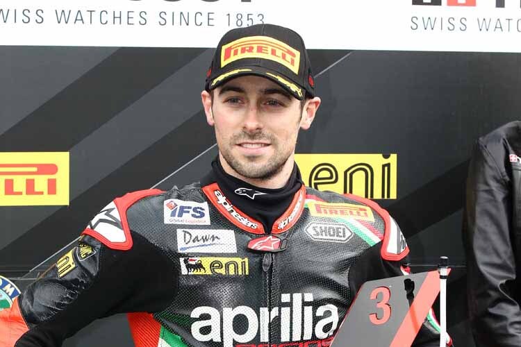 Eugene Laverty geht aus der ersten Reihe in die Rennen