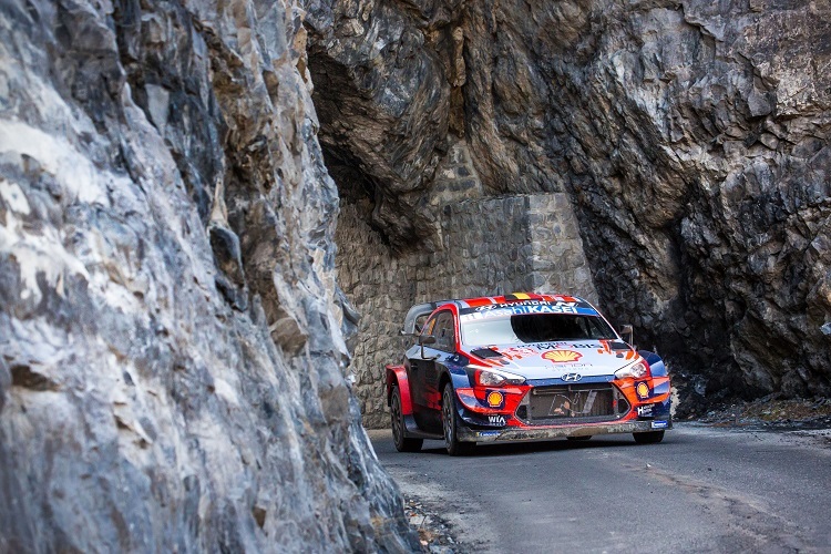   Thierry Neuville gewann die Rallye Monte Carlo 2020